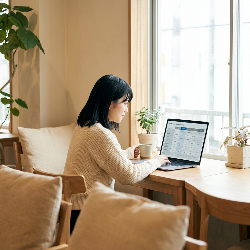 他スクールとの比較のイメージ