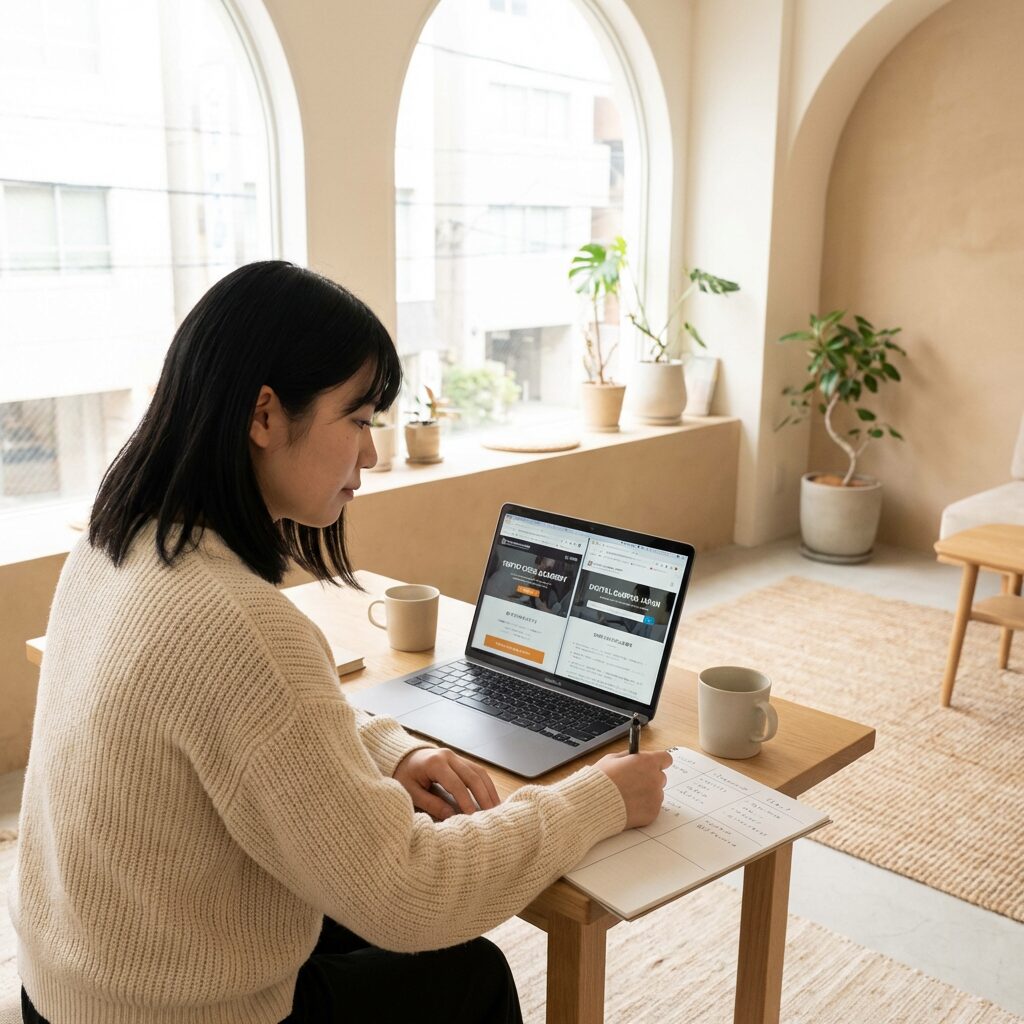 プログラミングスクールの料金を比較するイメージ