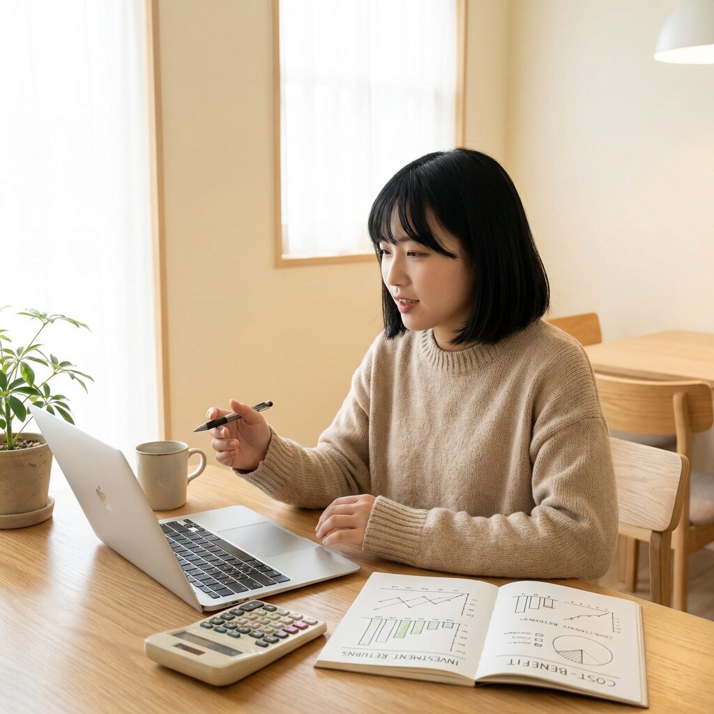 投資価値を分析する人