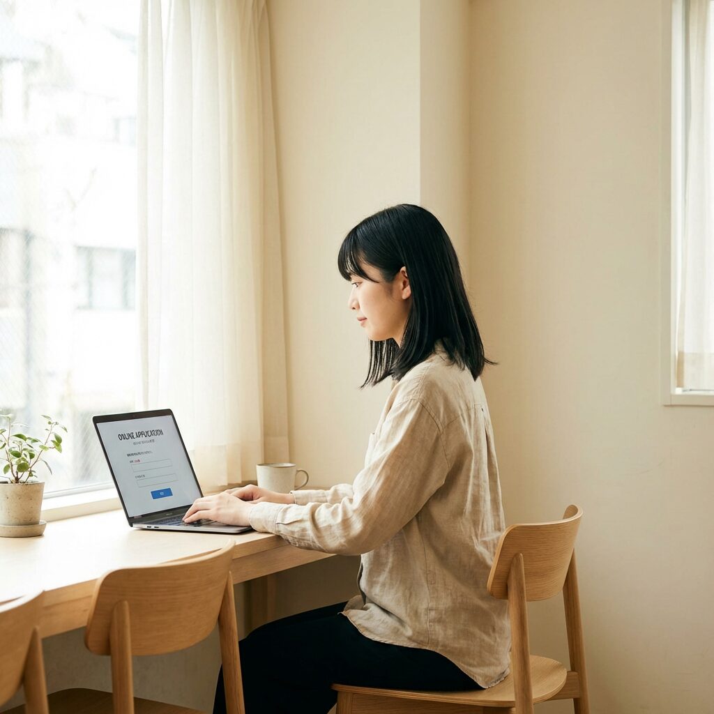 RUNTEQ申込方法のイメージ