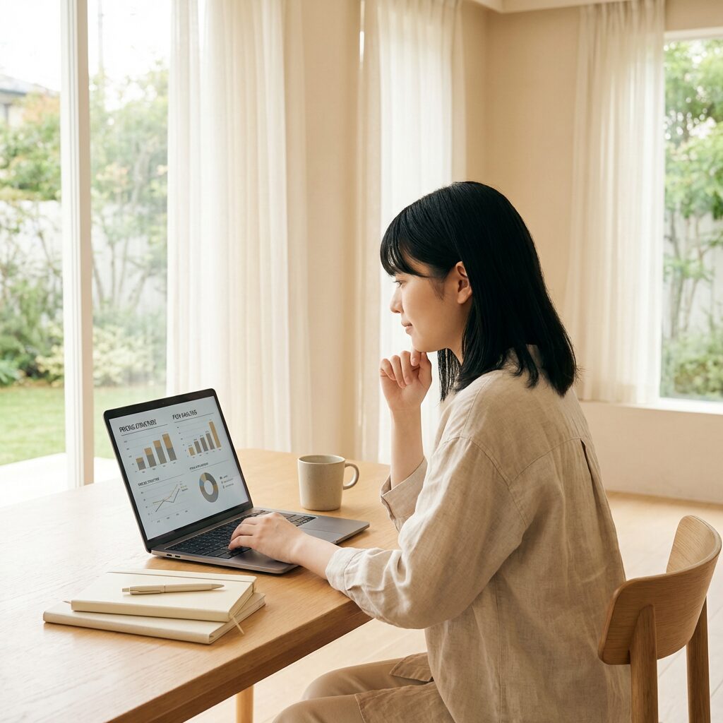 DMM WEBCAMPの料金体系を確認する人