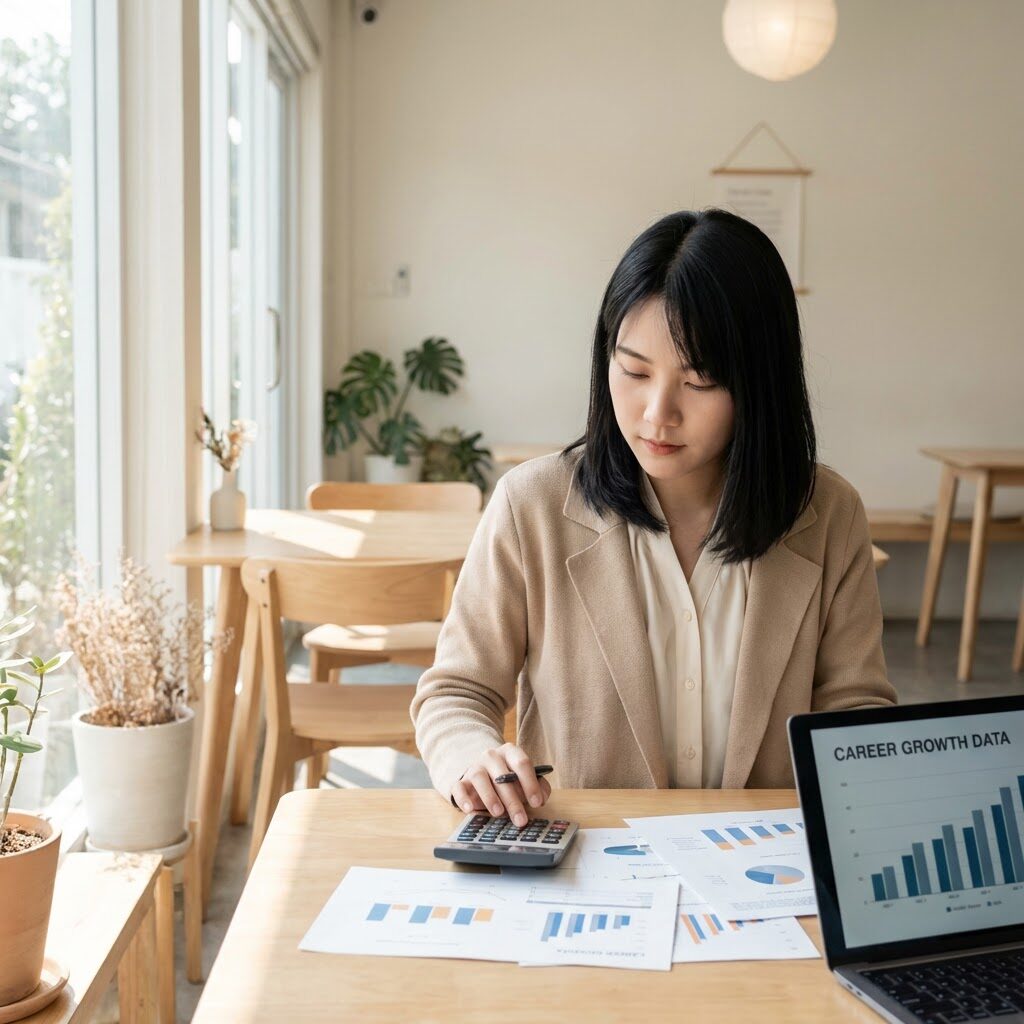 投資回収を計算する様子