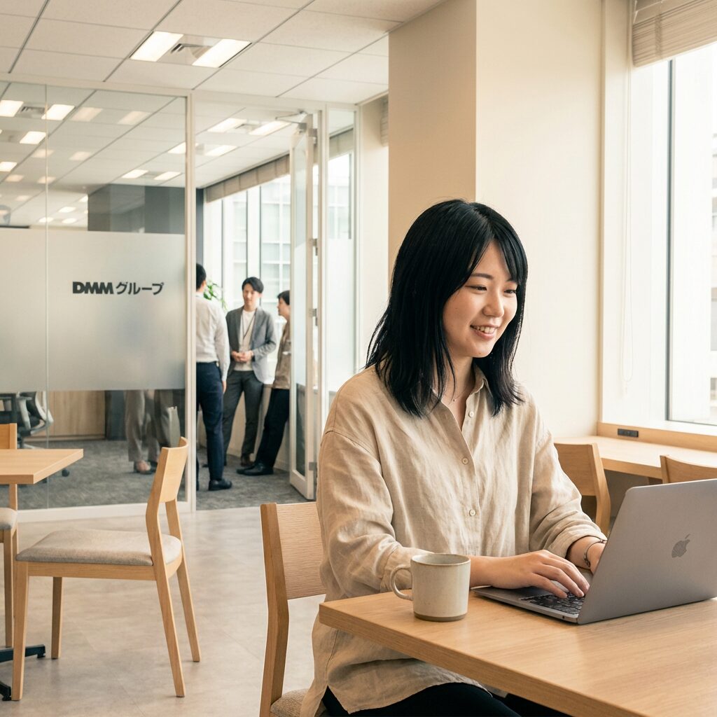 DMM WEBCAMPの運営会社イメージ