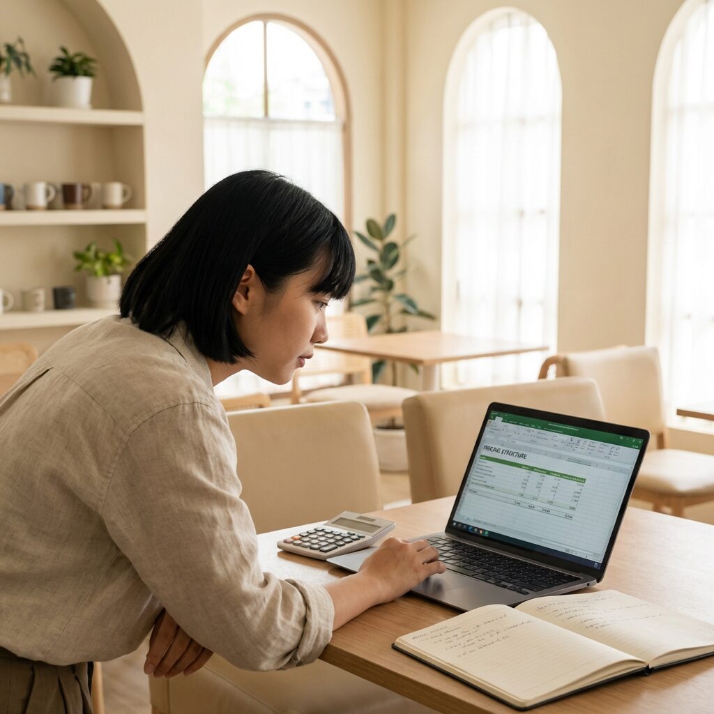 料金体系を確認するイメージ