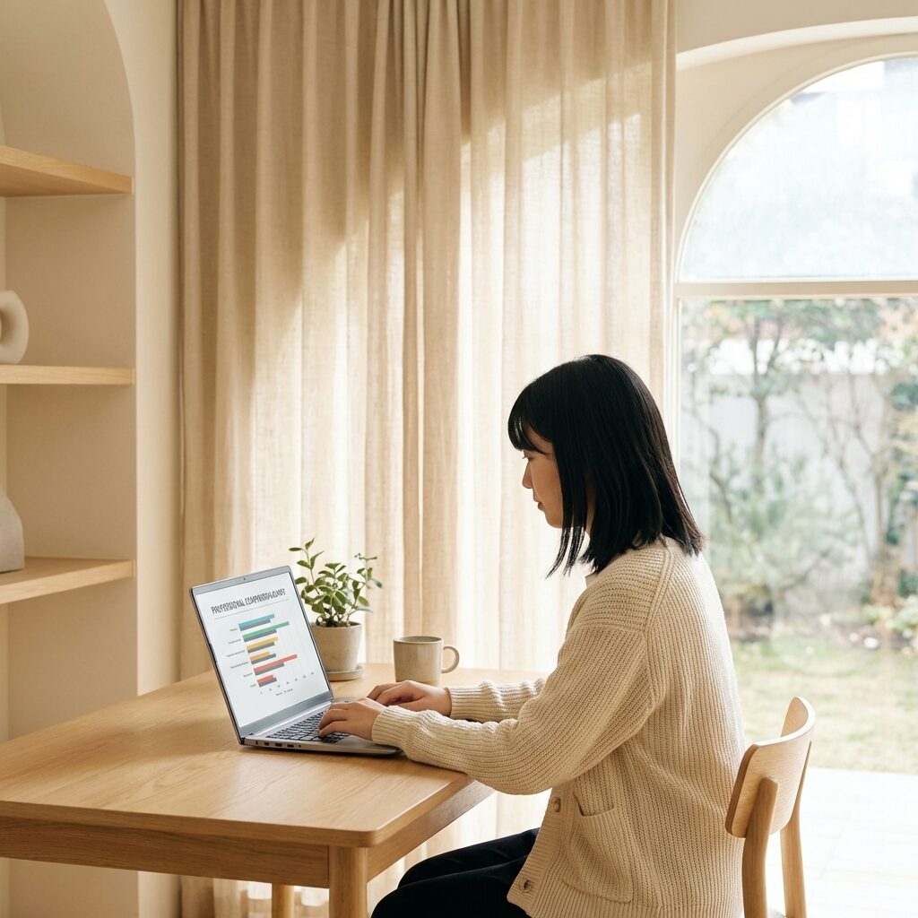 他スクールとの比較のイメージ