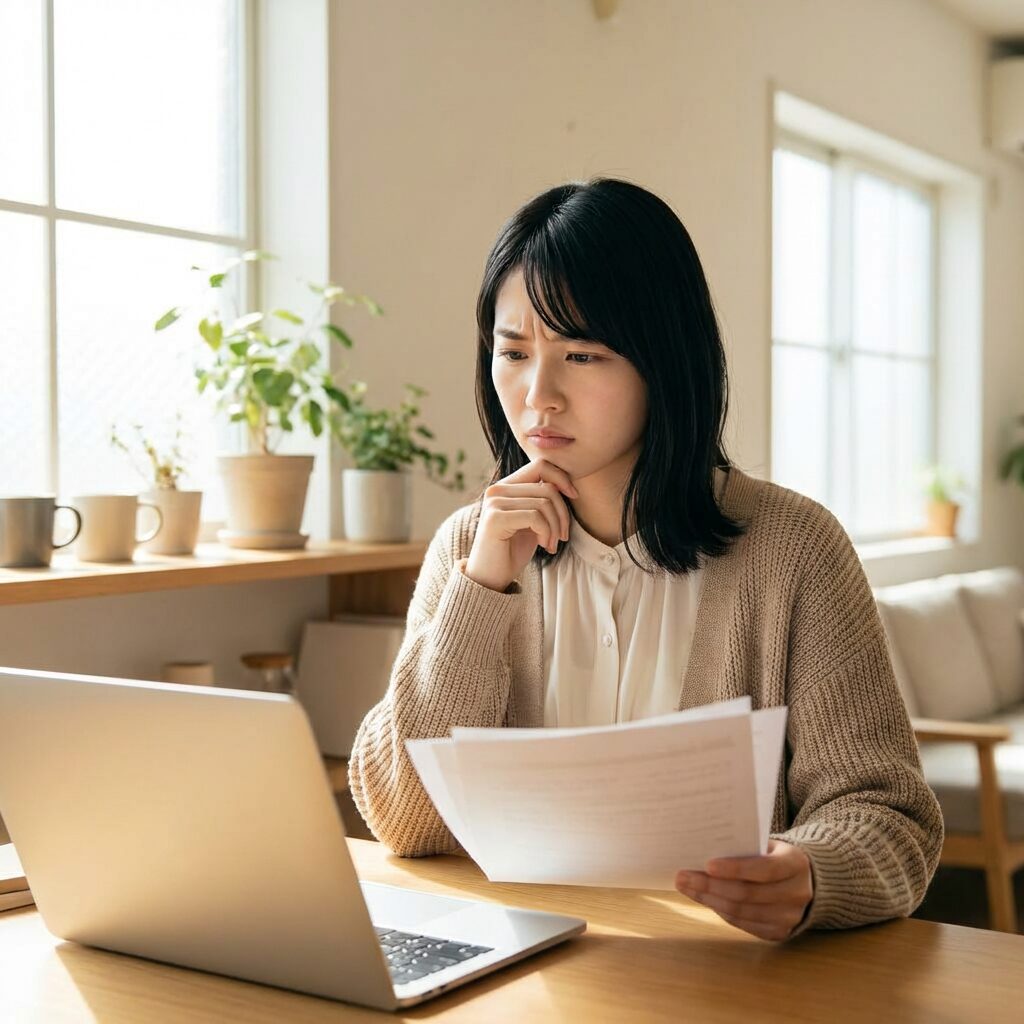 DMM WEBCAMPのデメリットを検討する様子