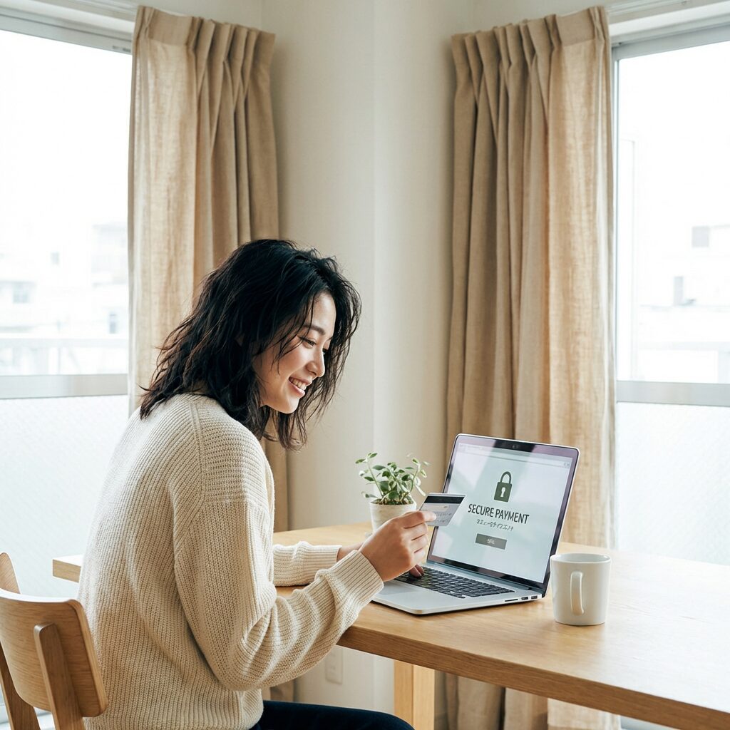 オンライン決済をする人