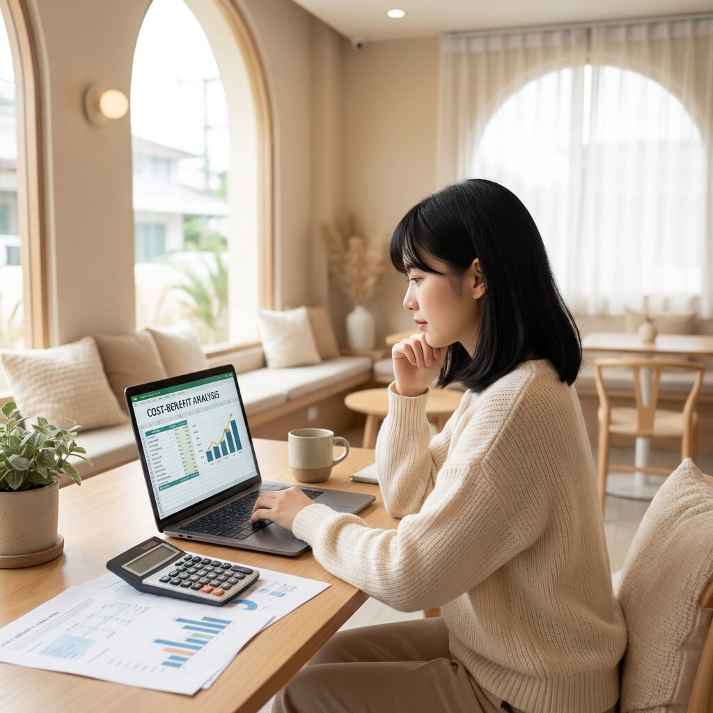 侍エンジニアの料金価値を評価する様子