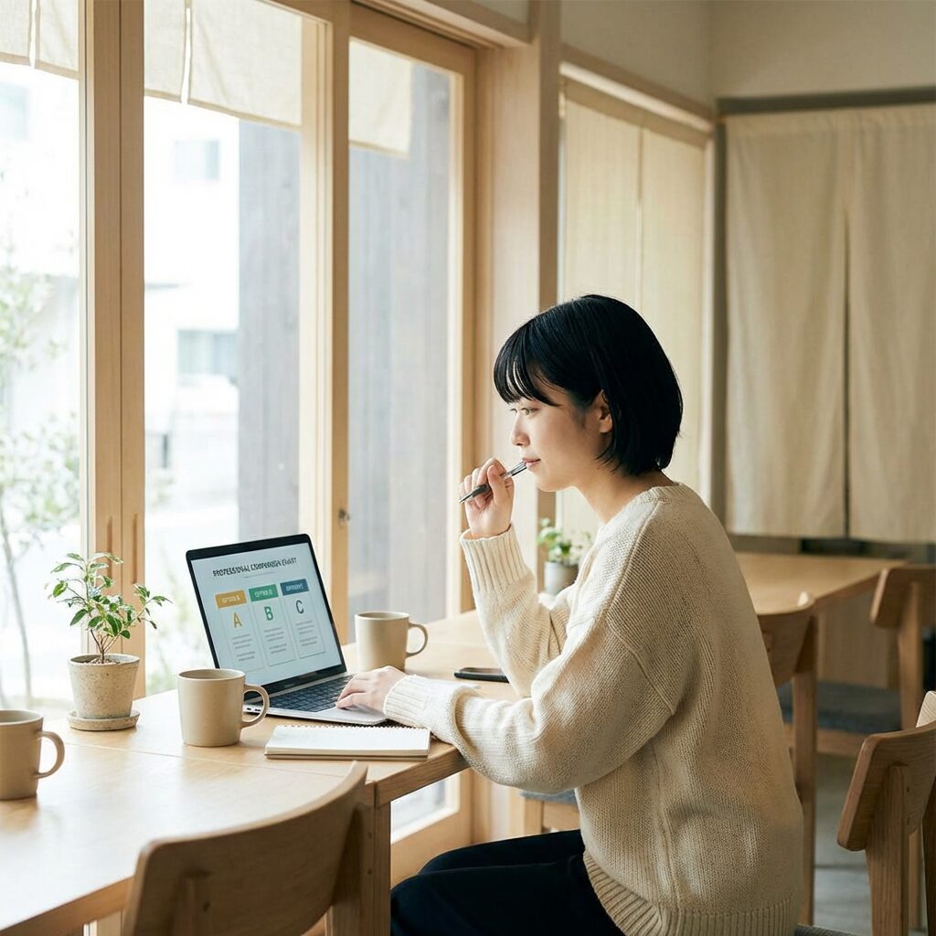 他スクールとの比較のイメージ