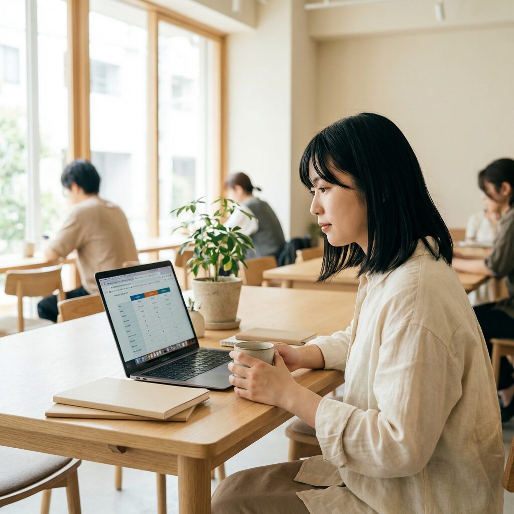 料金比較を検討する人のイメージ