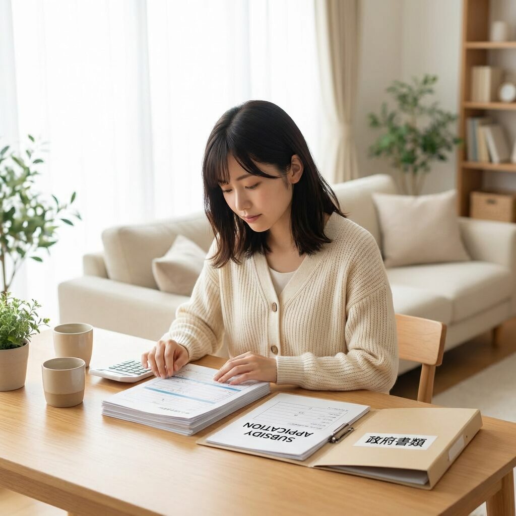 給付金申請のイメージ