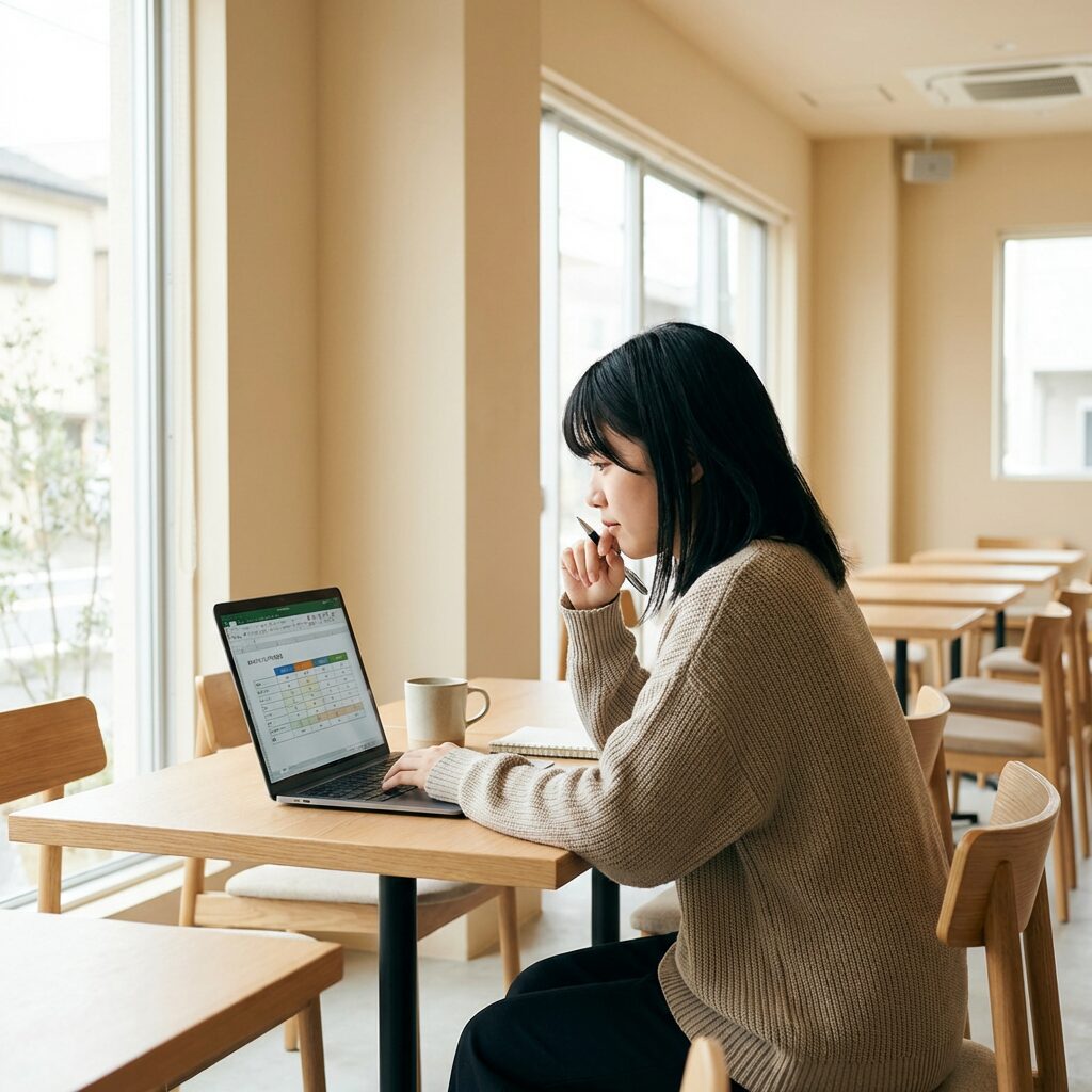 プログラミングスクール比較検討の様子