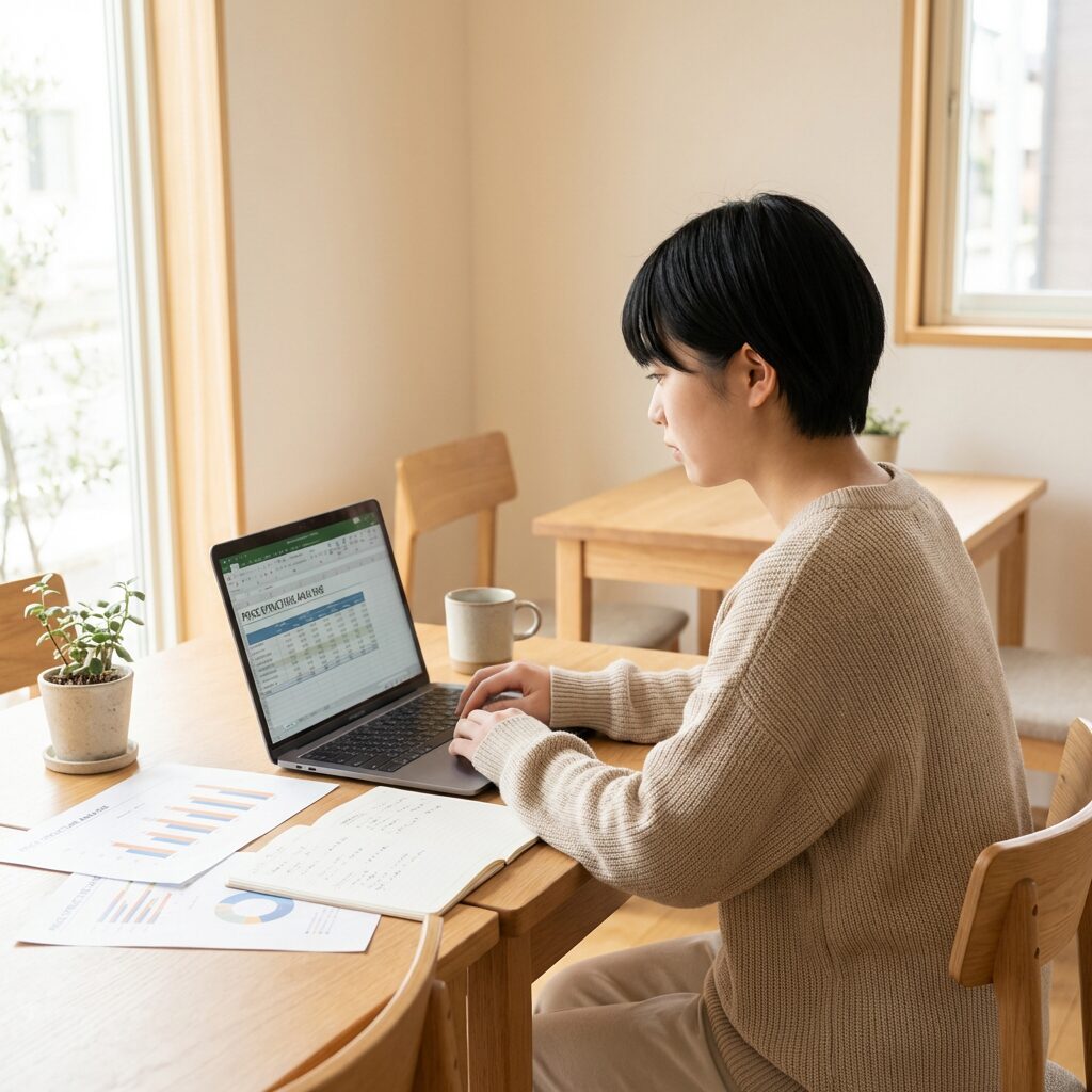 侍エンジニアの料金体系を確認する様子