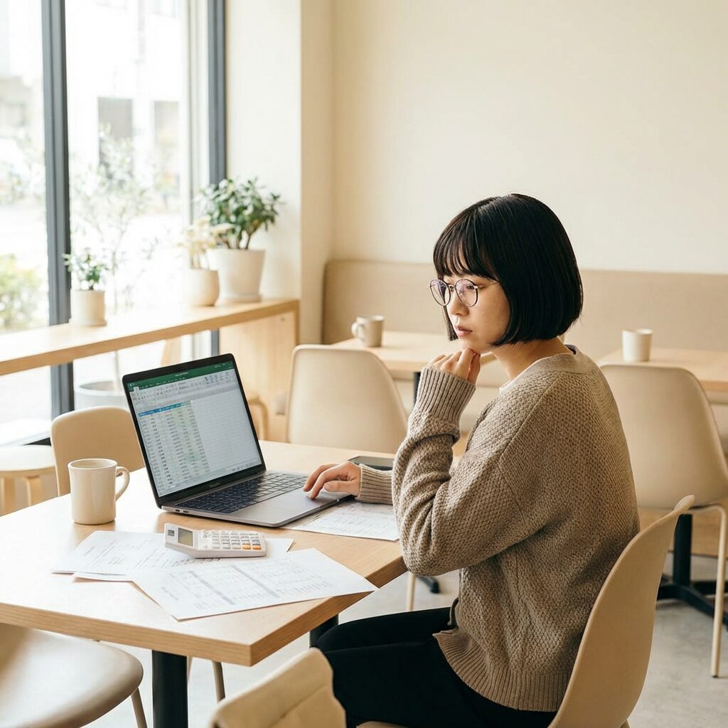 料金体系を確認するイメージ