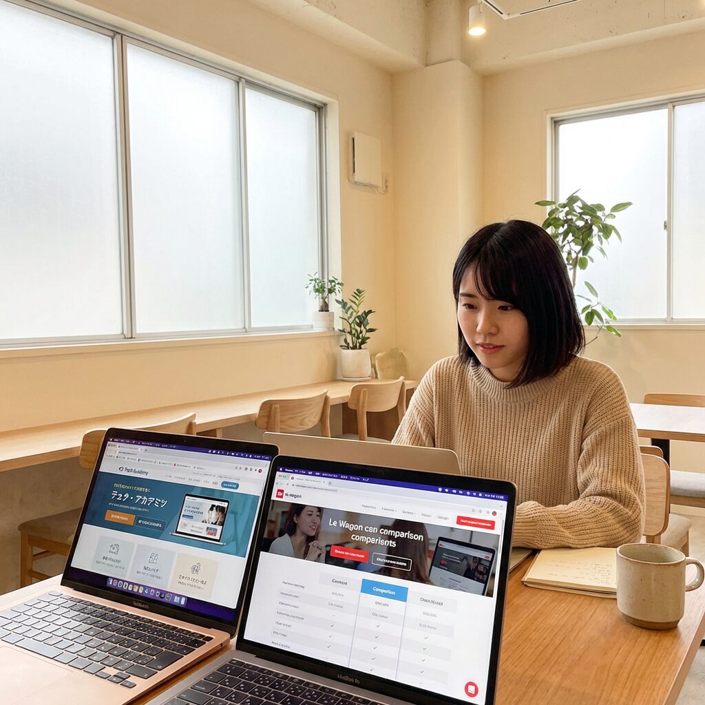 プログラミングスクールの比較検討