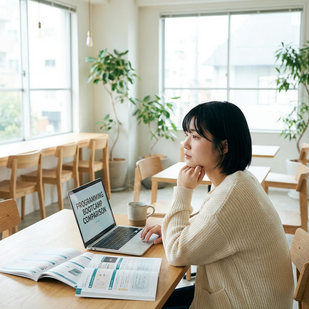 侍エンジニアがおすすめかどうか考える人のイメージ