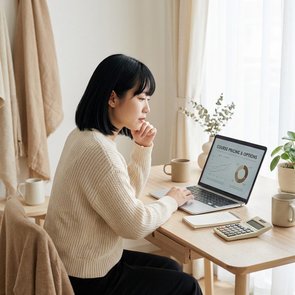 侍エンジニアの料金プランを検討する様子