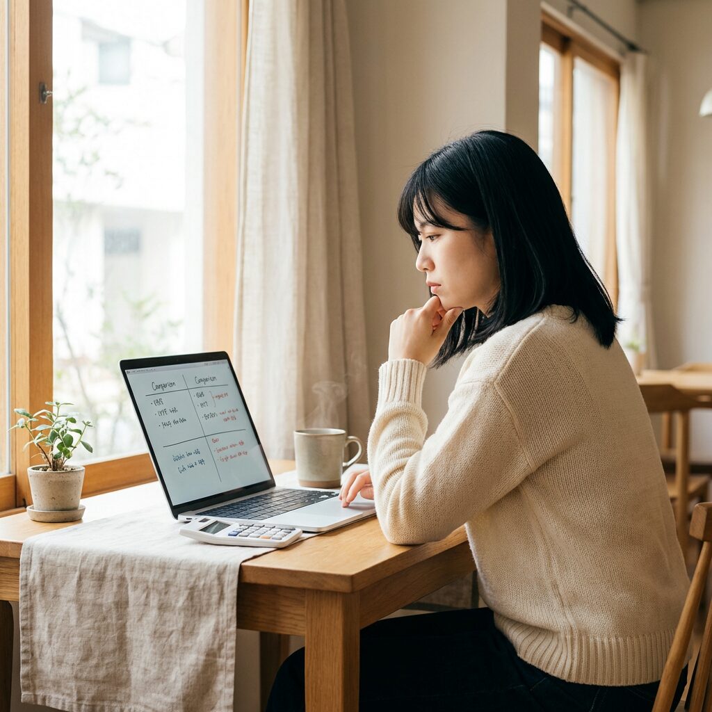 デメリット検討のイメージ