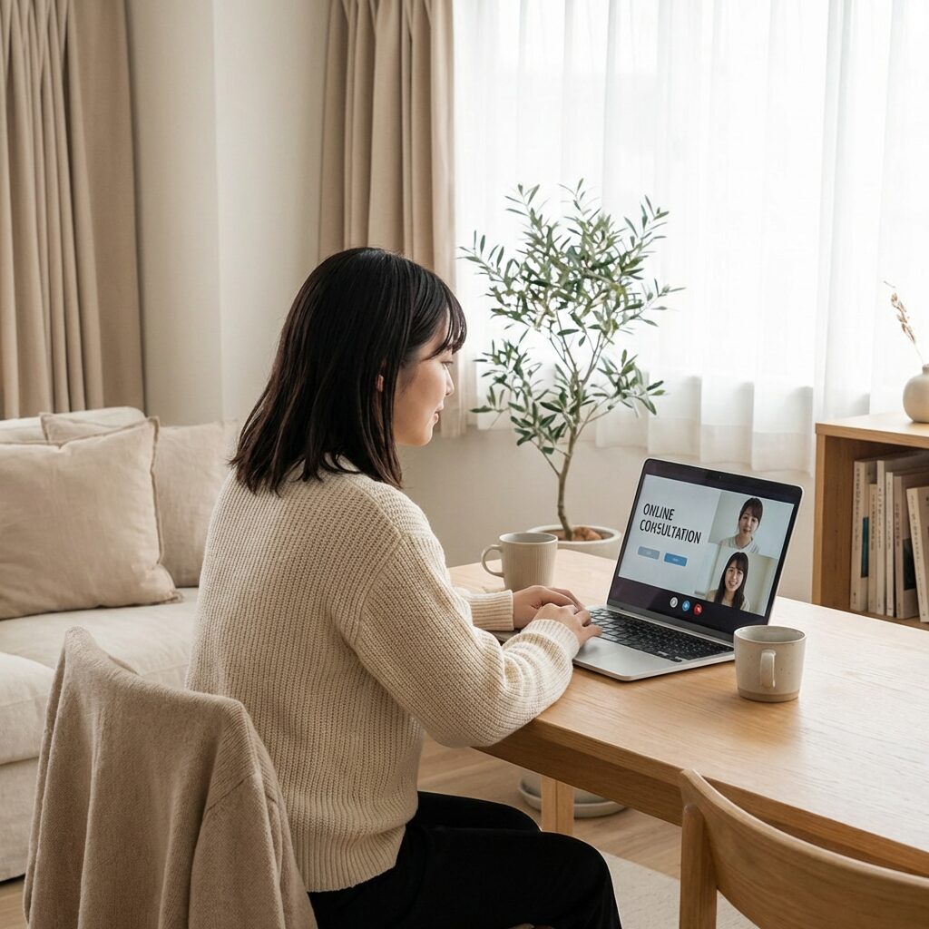 テックキャンプの無料カウンセリングを受ける様子