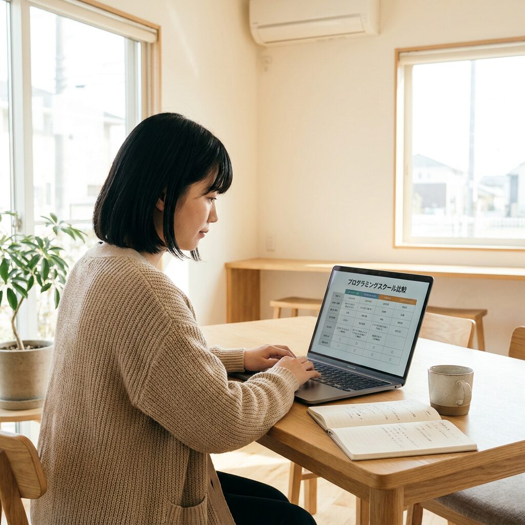 プログラミングスクール比較のイメージ