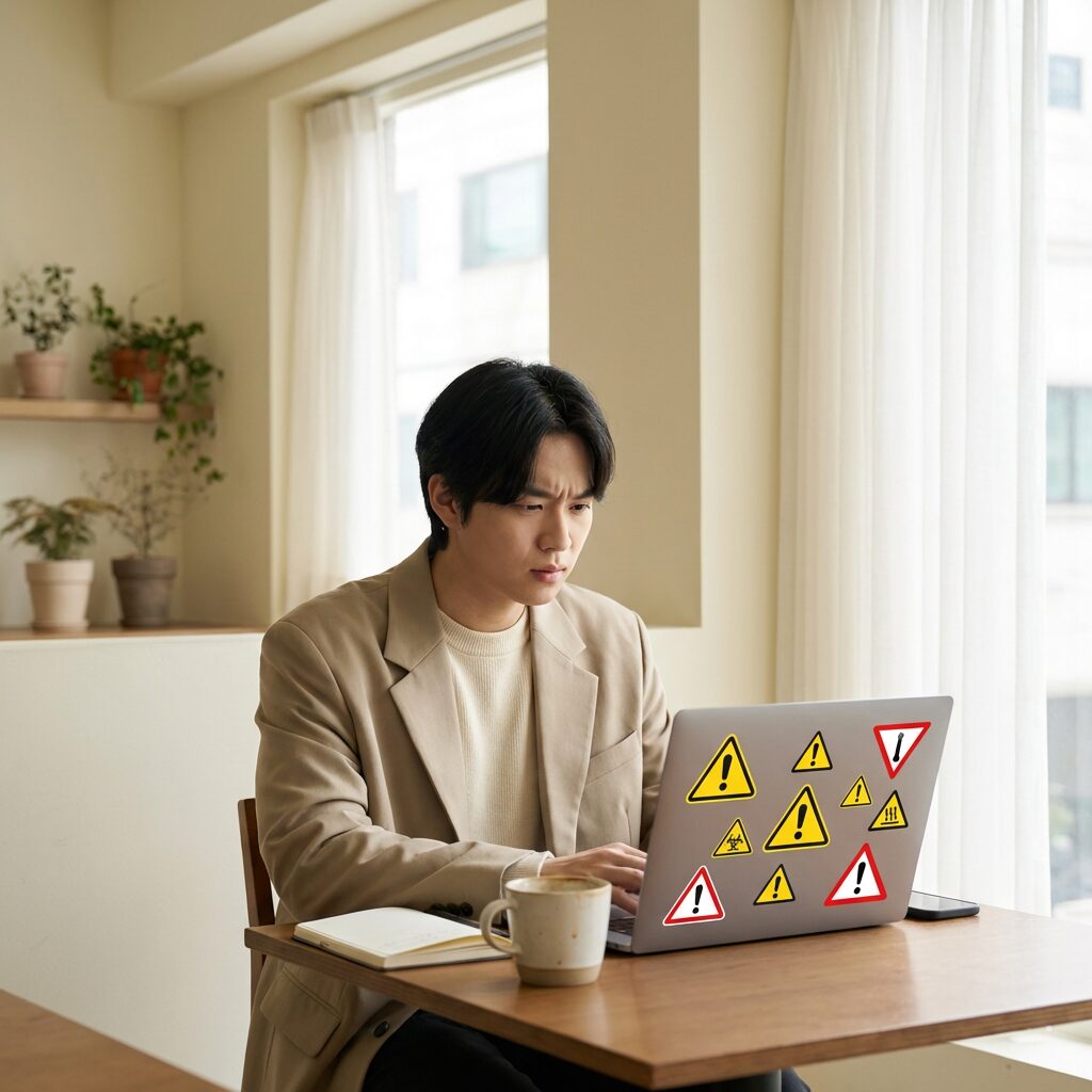 返金制度の注意点を確認するイメージ