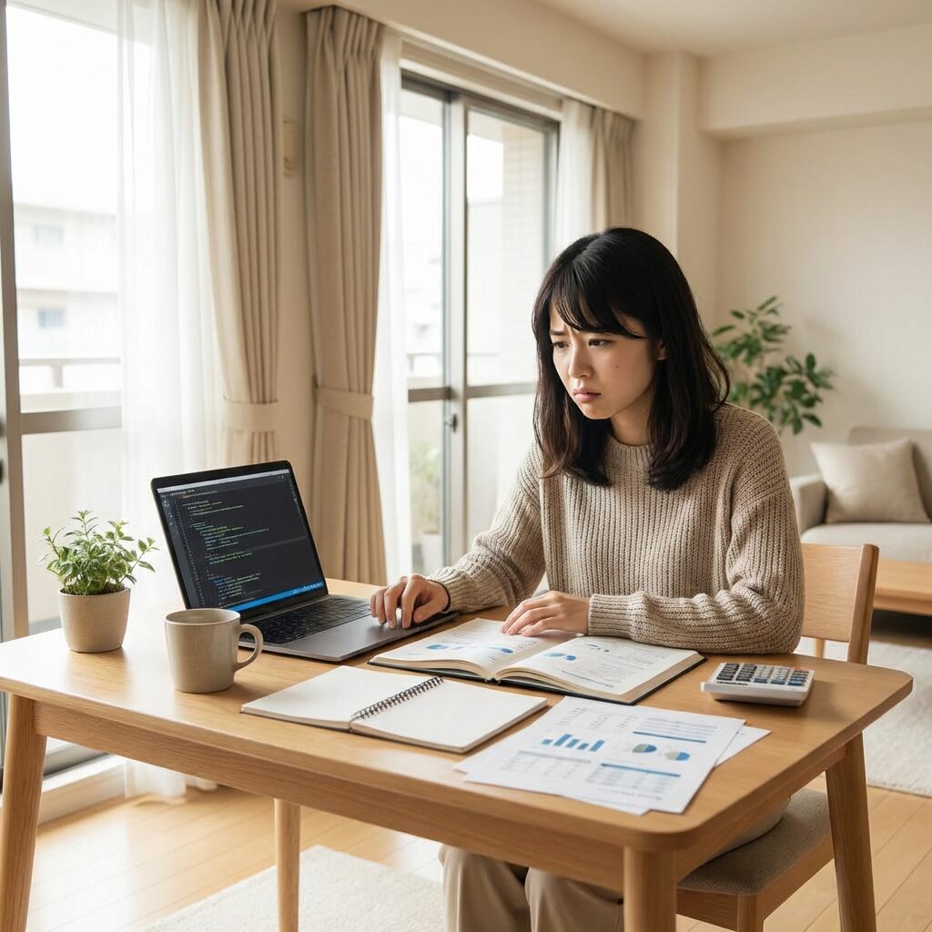 侍エンジニアのデメリットを検討する人のイメージ