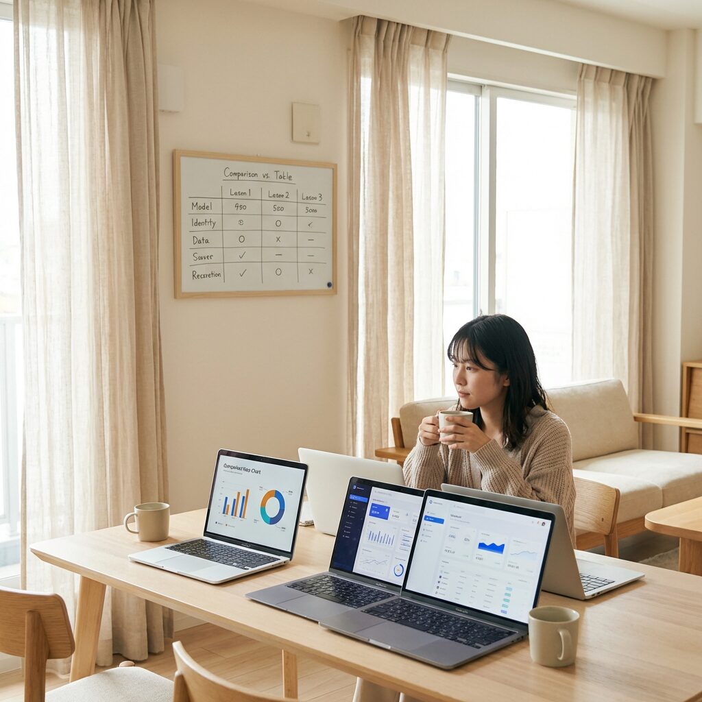 他スクールとの比較のイメージ