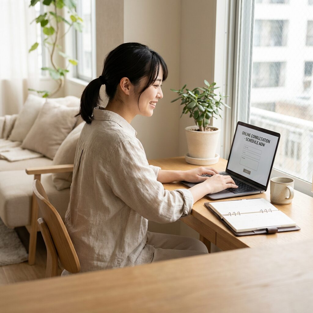 無料カウンセリング申込方法