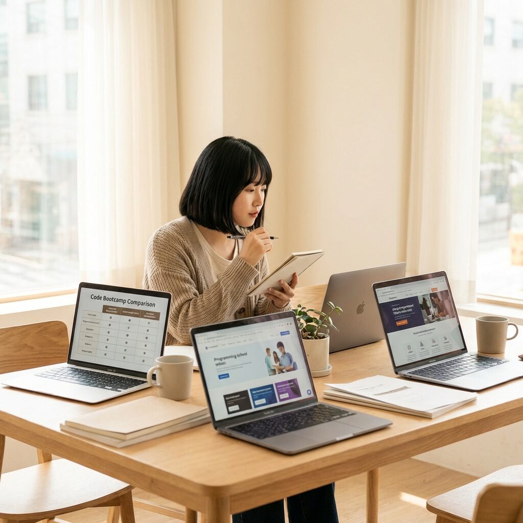 他スクールとの比較のイメージ