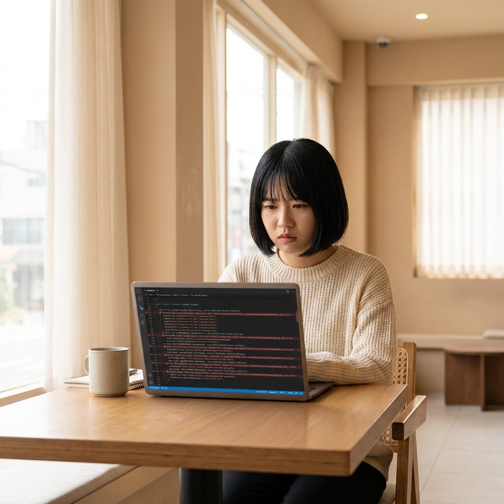 デイトラのデメリットについて考える様子