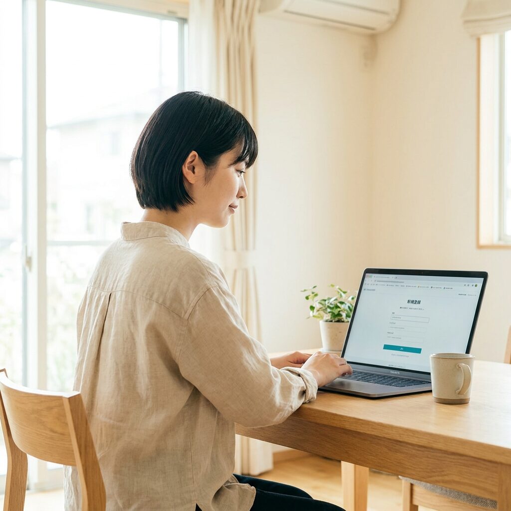 ポテパンキャンプ申込方法のイメージ