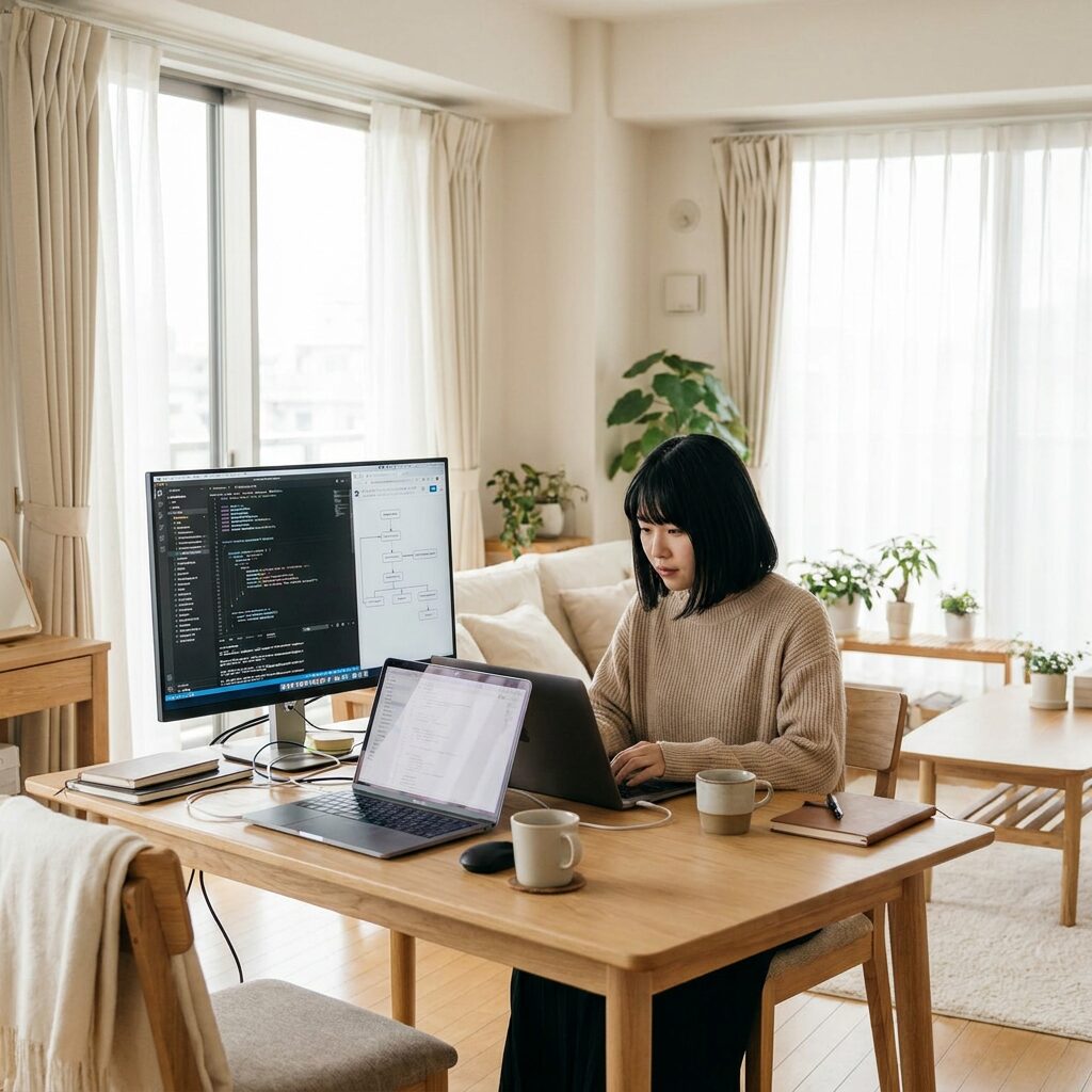 忍者CODEでの学習イメージ