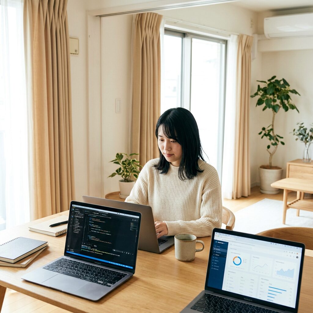 様々なプログラミングスクールの選択肢を表すイメージ