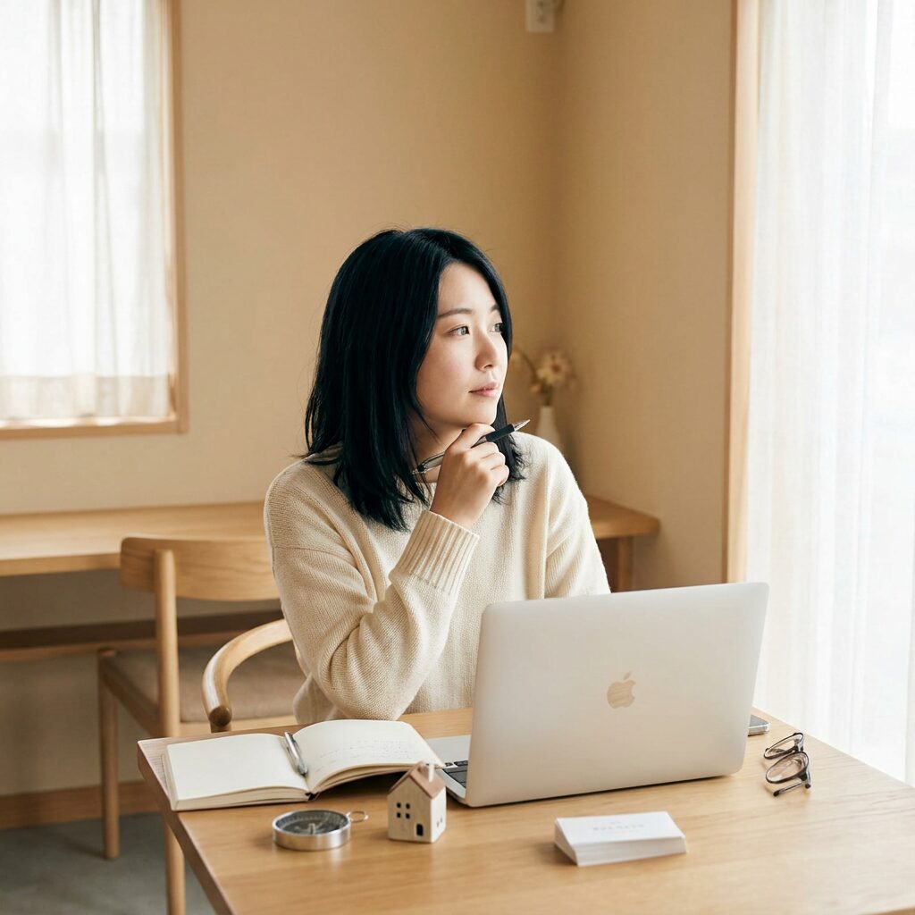 目的別選択を検討する人のイメージ