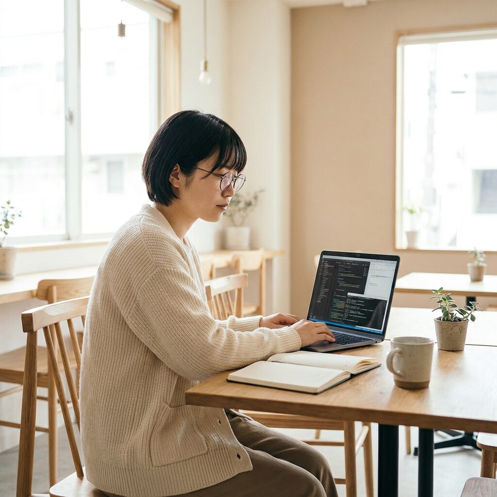RUNTEQで実務レベルの学習をする人のイメージ