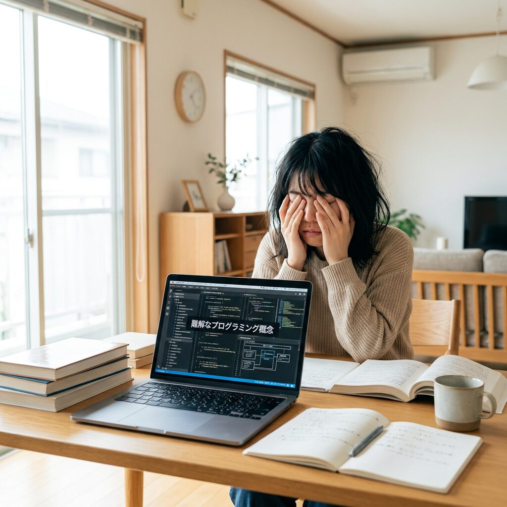 プログラミング学習の困難さを表現