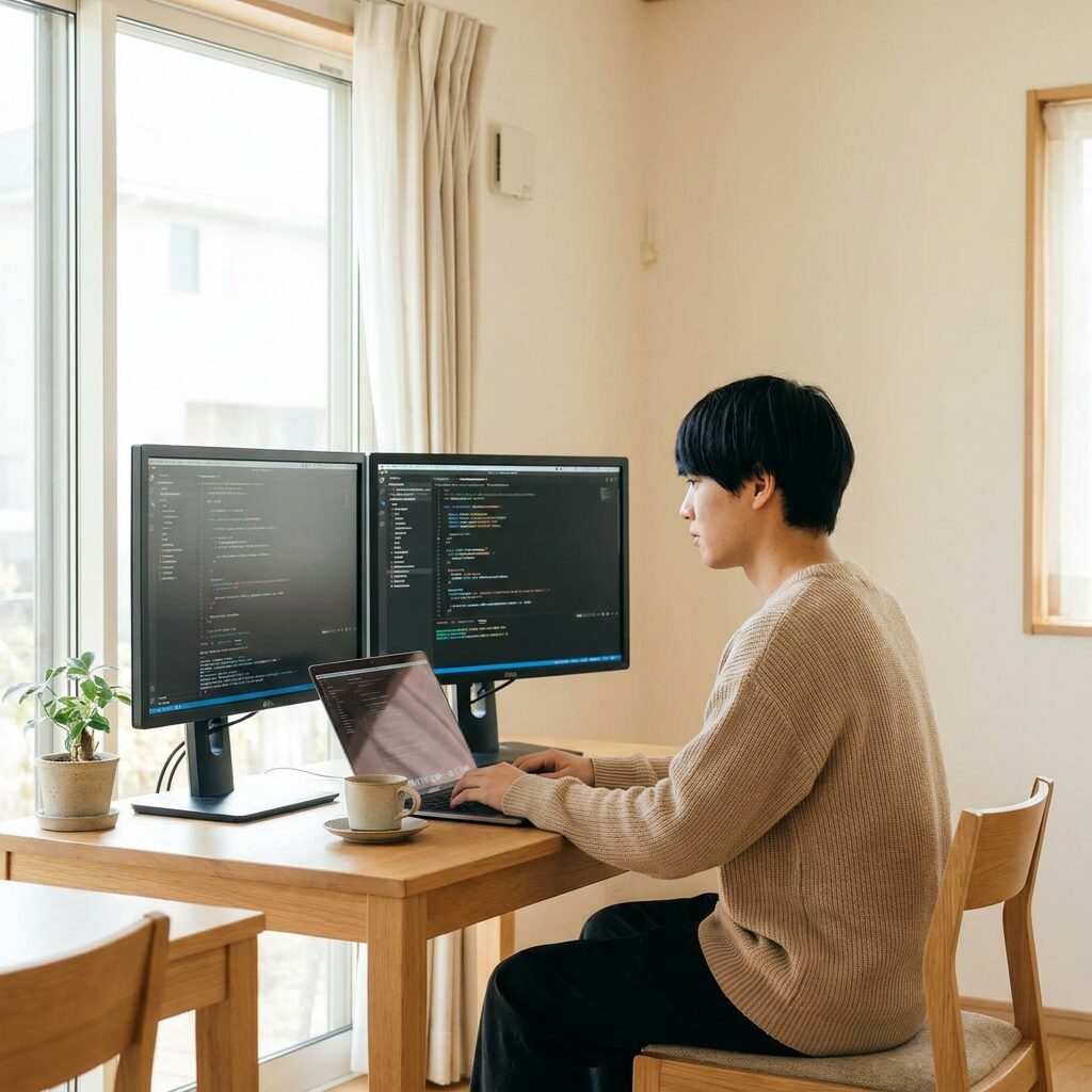 ポテパンキャンプのWeb開発学習イメージ