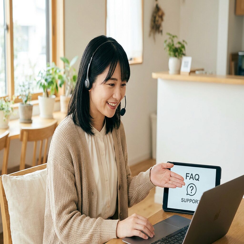 よくある質問サポートイメージ