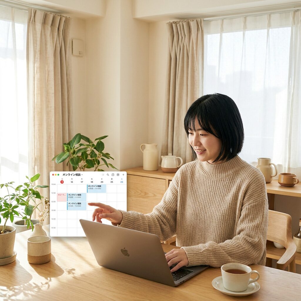 ポテパンキャンプの無料カウンセリング申込のイメージ