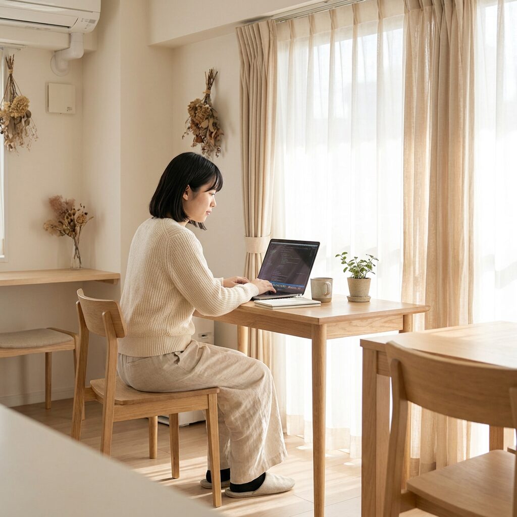 デイトラでプログラミングを学習する様子