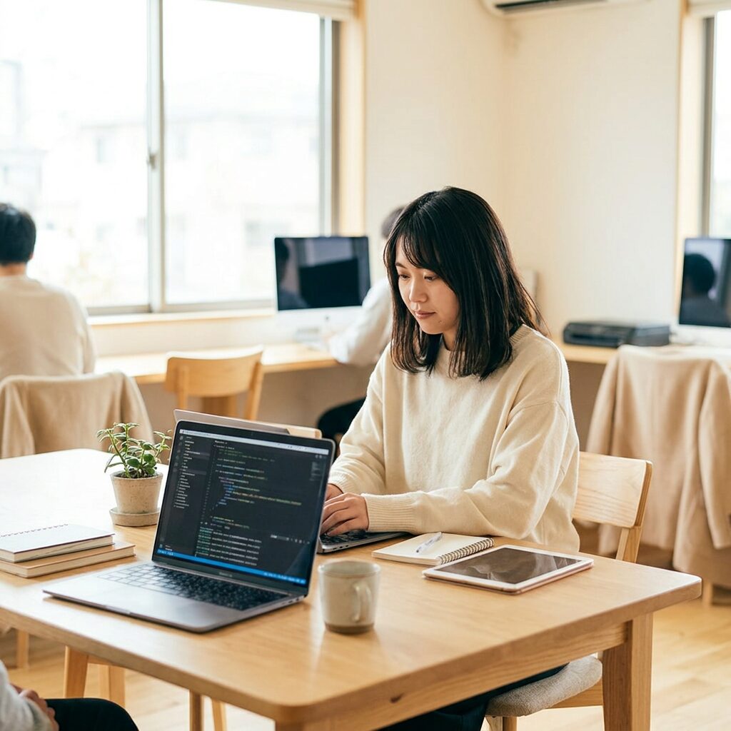テックキャンプの学習環境イメージ