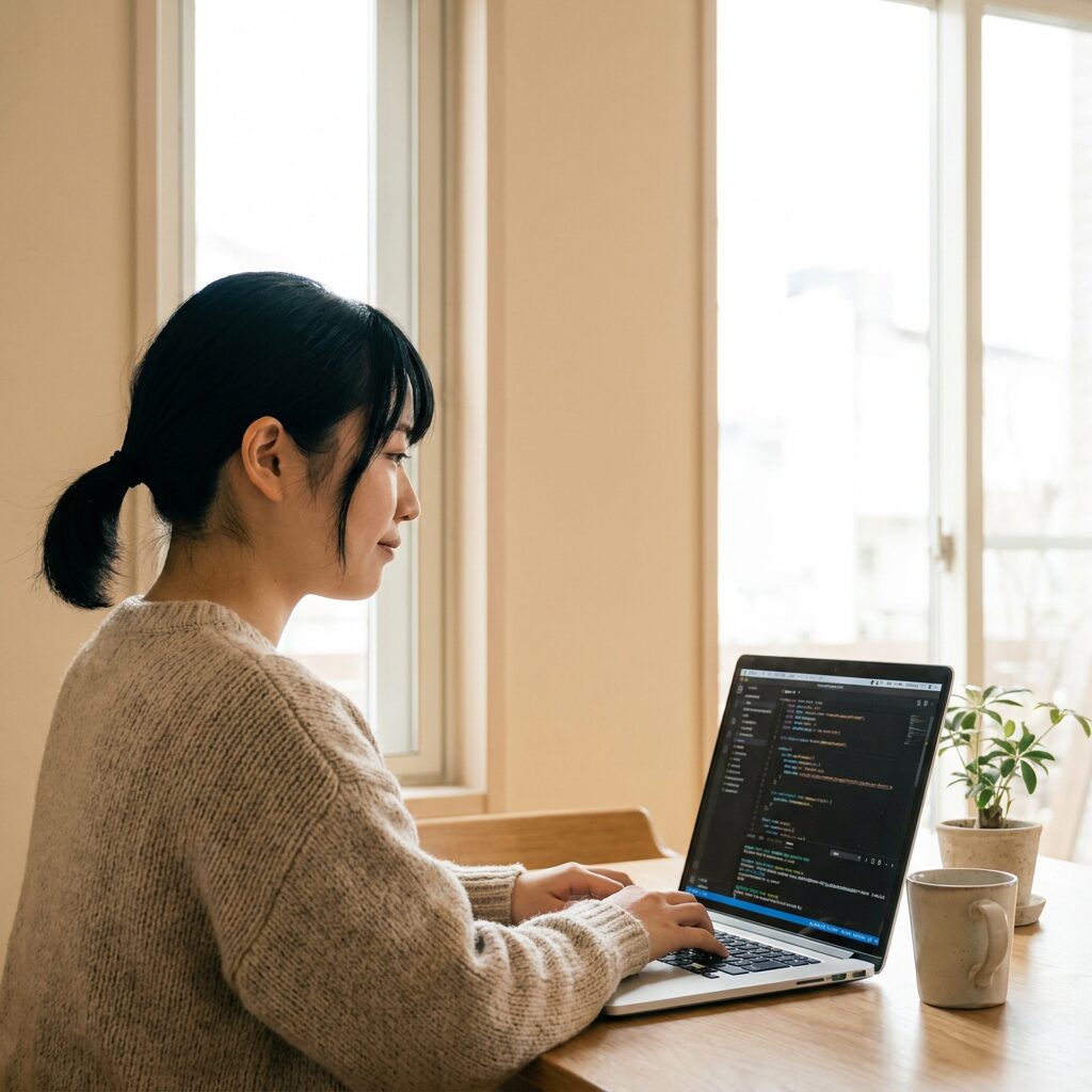 RUNTEQ学習風景のイメージ