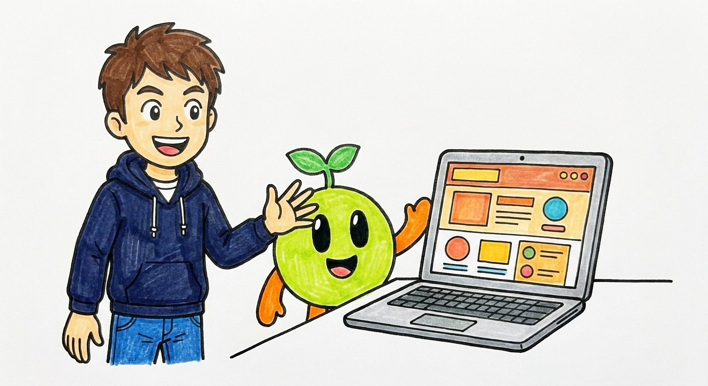 未経験からWeb制作を学び、副業や就職という出口へ進むイメージ